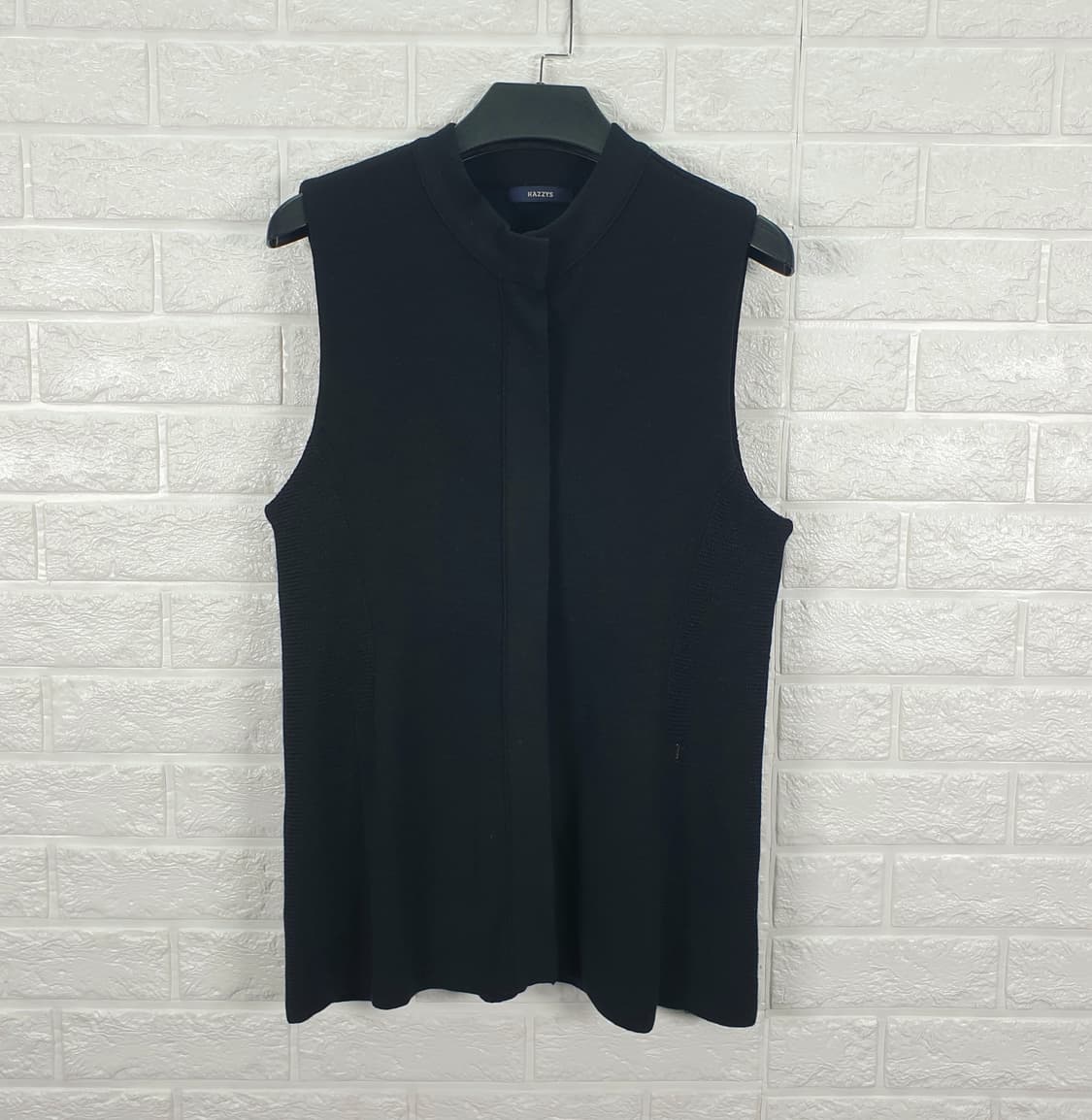 [90]헤지스 모100% 집업 조끼 상품이미지1