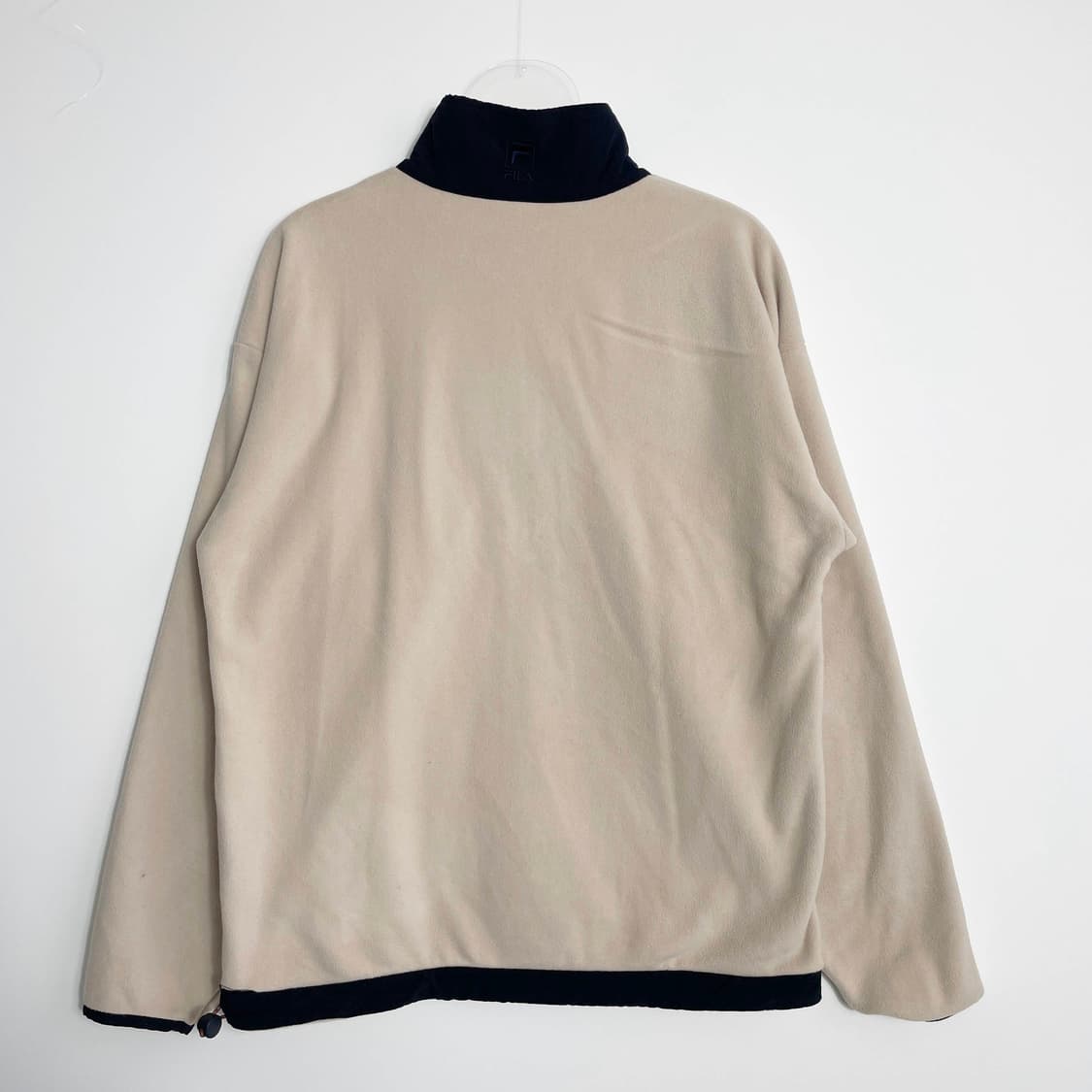 E2 휠라 플리스 반집업 맨투맨 95사이즈 상품이미지3