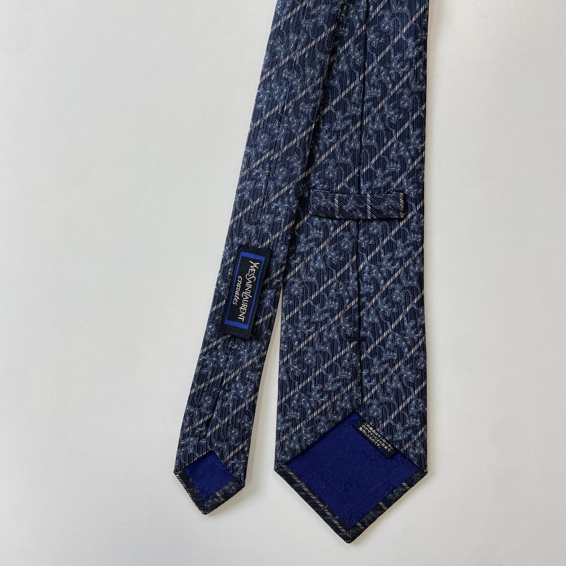 YSL 입생로랑  명품 정품 넥타이 8.1cm 상품이미지2