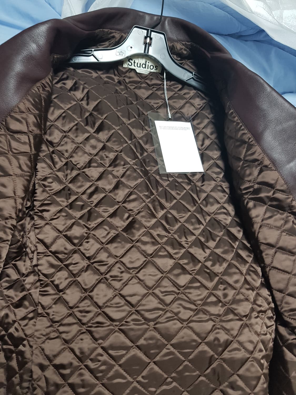 새상품 acne studios 사이즈36 가죽자켓  상품이미지4