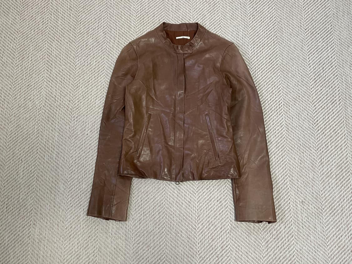 Ships 쉽스 양가죽 페이딩 레더자켓  상품이미지1