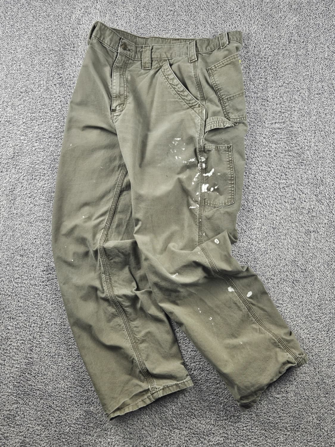 칼하트 코튼 카펜터 페인티드 워크 팬츠 ( 33X32 ) / 10623 상품이미지2