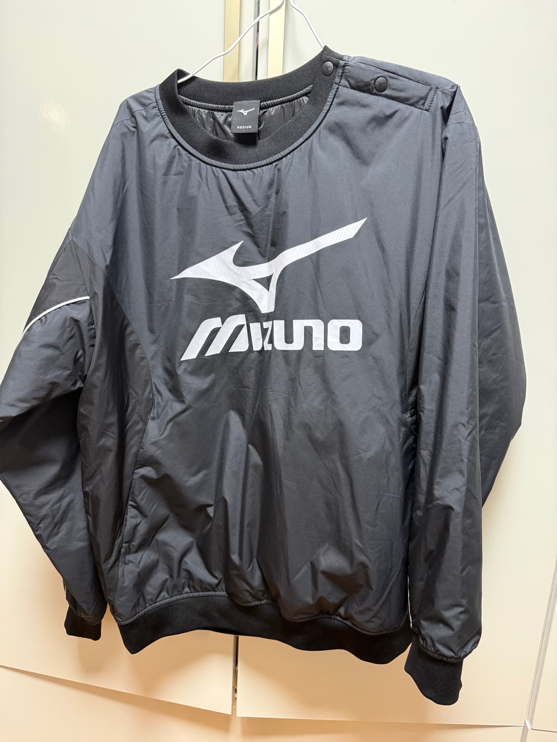 미즈노  바람막이 맨투맨 상품이미지1