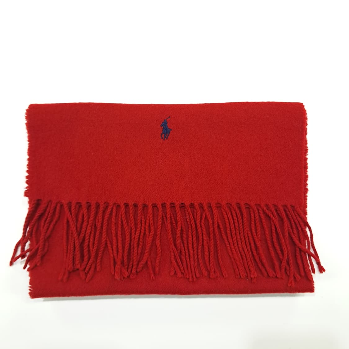 MX271 폴로 랄프로렌 레드 램스울 목도리 머플러 상품이미지7