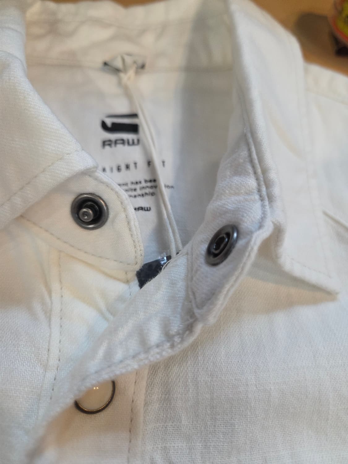 G-Star Raw 화이트 민소매 셔츠(XS/S/M) 상품이미지3