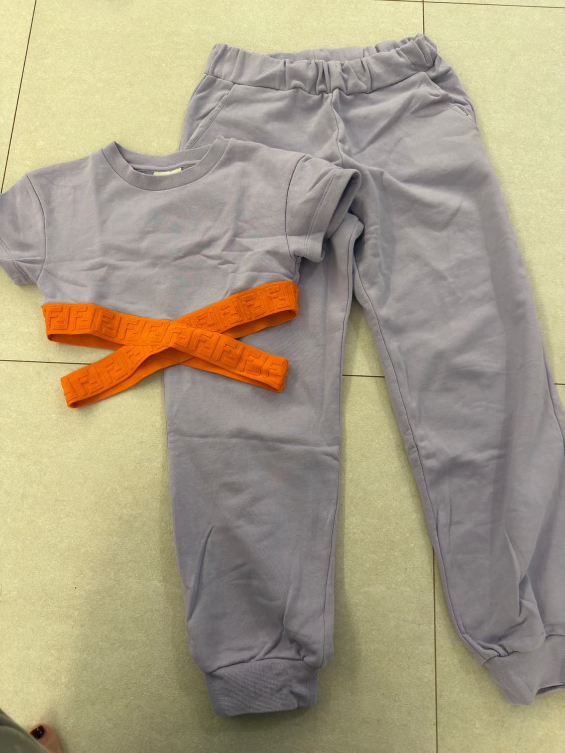 펜디 키즈 셋업 상품이미지1