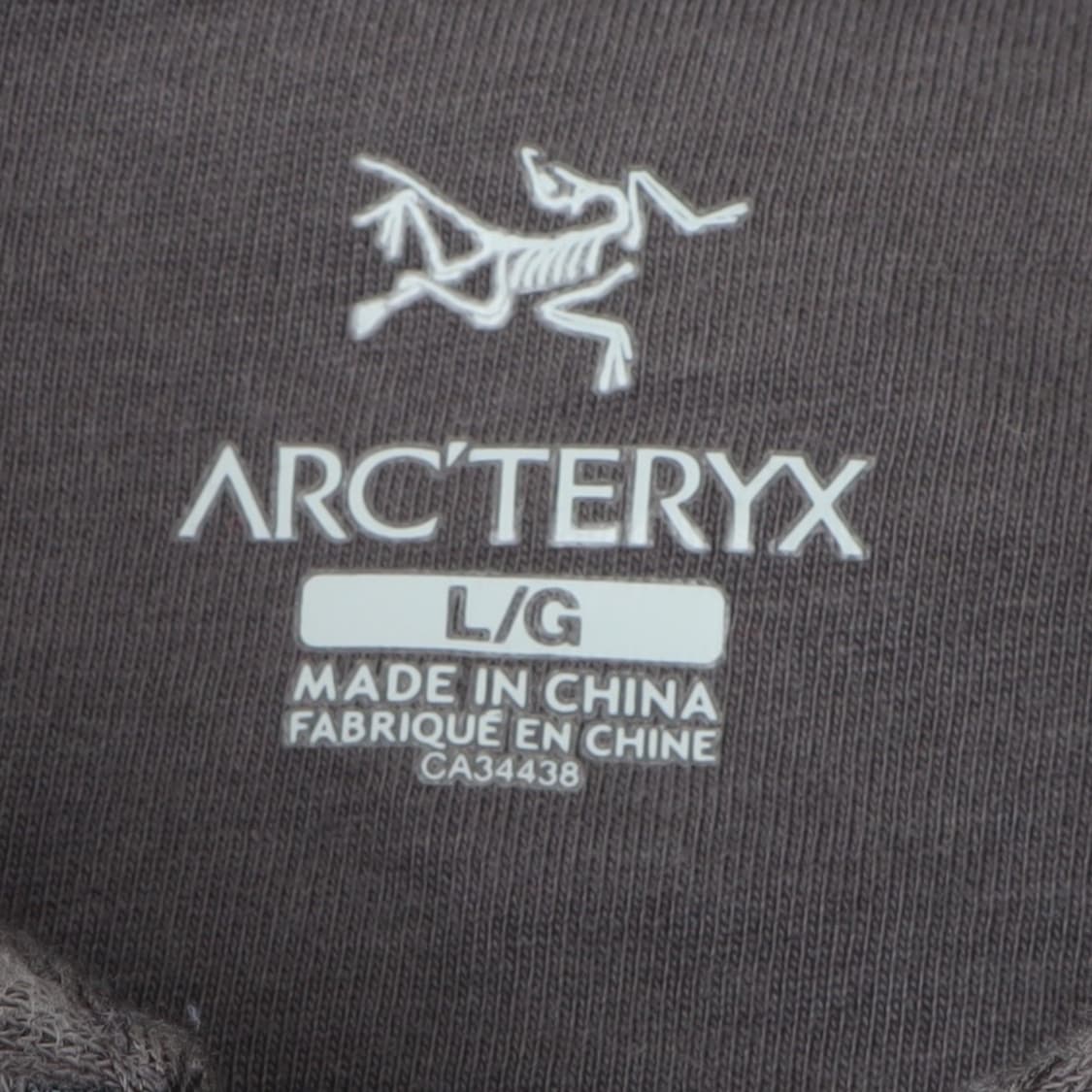 아크테릭스 그레이 암 로고 후드집업 상품이미지8