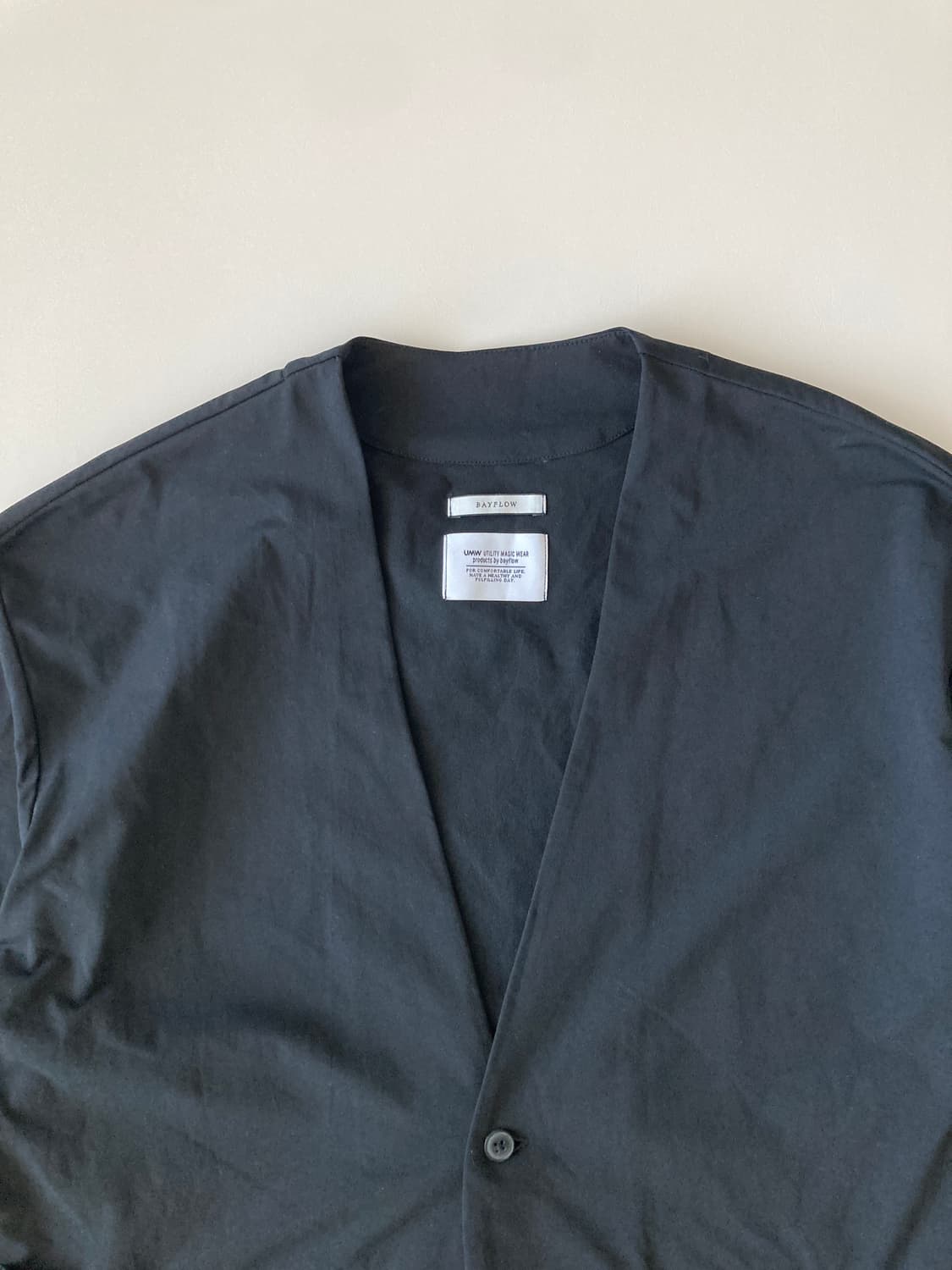 BAYFLOW collarless jacket 상품이미지2