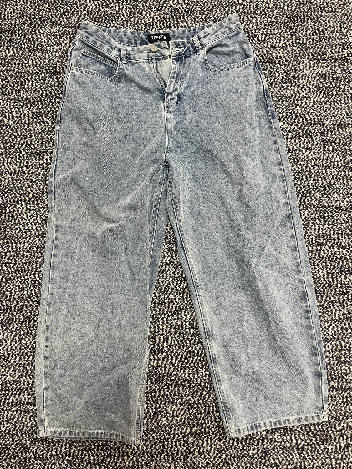 색깔이쁜 TOFFEE 데님 팬츠 L 상품이미지1