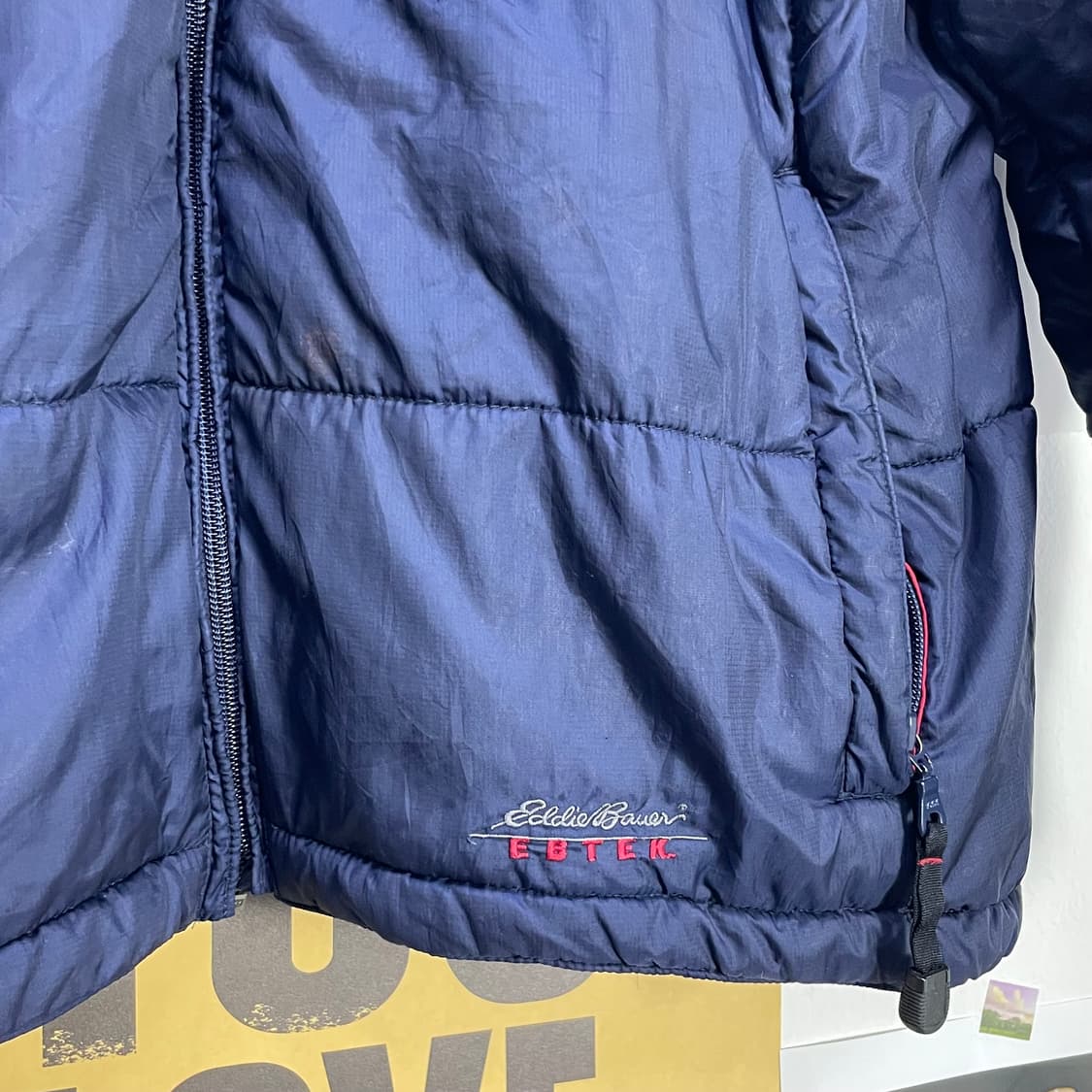 [M]에디바우어 EBTEK 나일론 경량 패딩 점퍼 상품이미지5