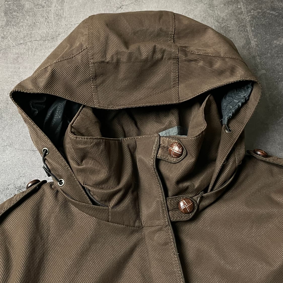 COLUMBIA 컬럼비아 빈티지 브라운 밀리터리 자켓 A00569 상품이미지2