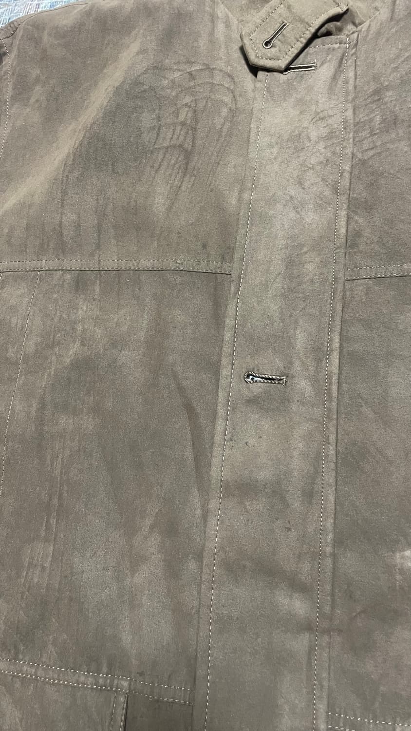 JPN 일본 빈티지 FLYING HAWK 브라운 스웨이드 야상자켓 상품이미지8