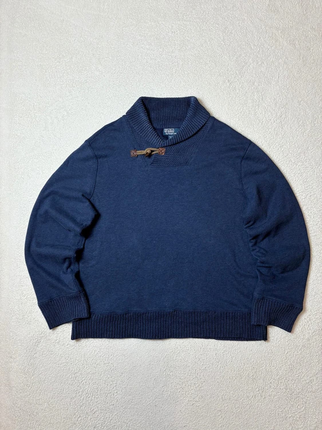 폴로 랄프로렌 00's 숄 카라 더플 스웨터 PN6420 상품이미지1