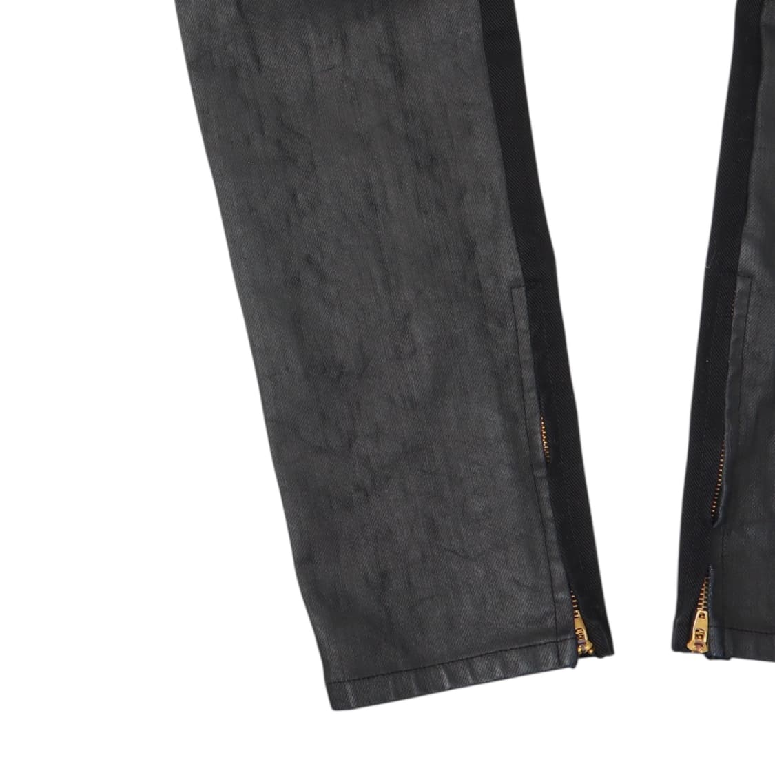 지방시 언 팬탈론 더블 레이어 블랙 진 데님팬츠 상품이미지4