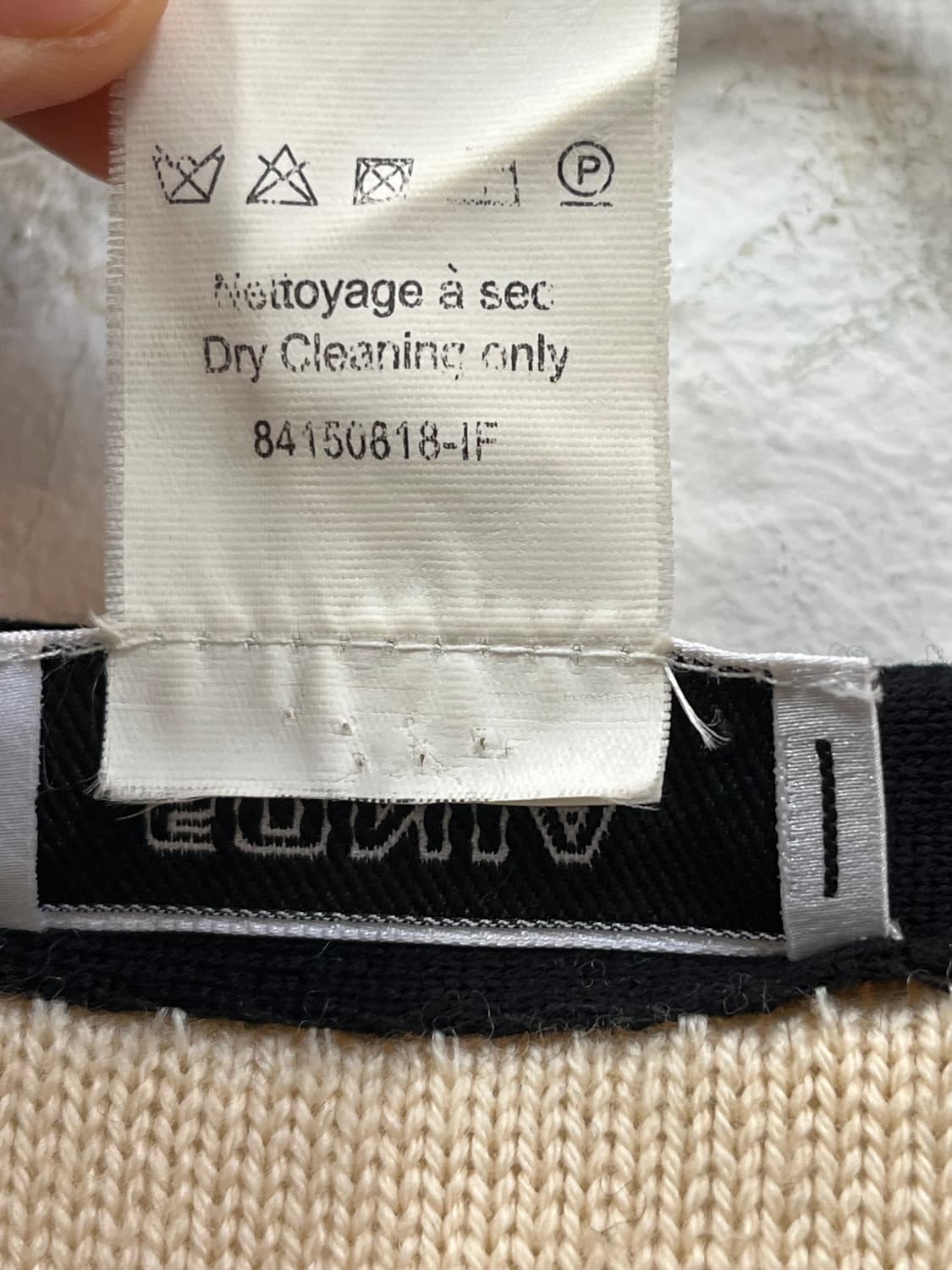 Sonia Rykiel 울 블랙 가디건 L 상품이미지6