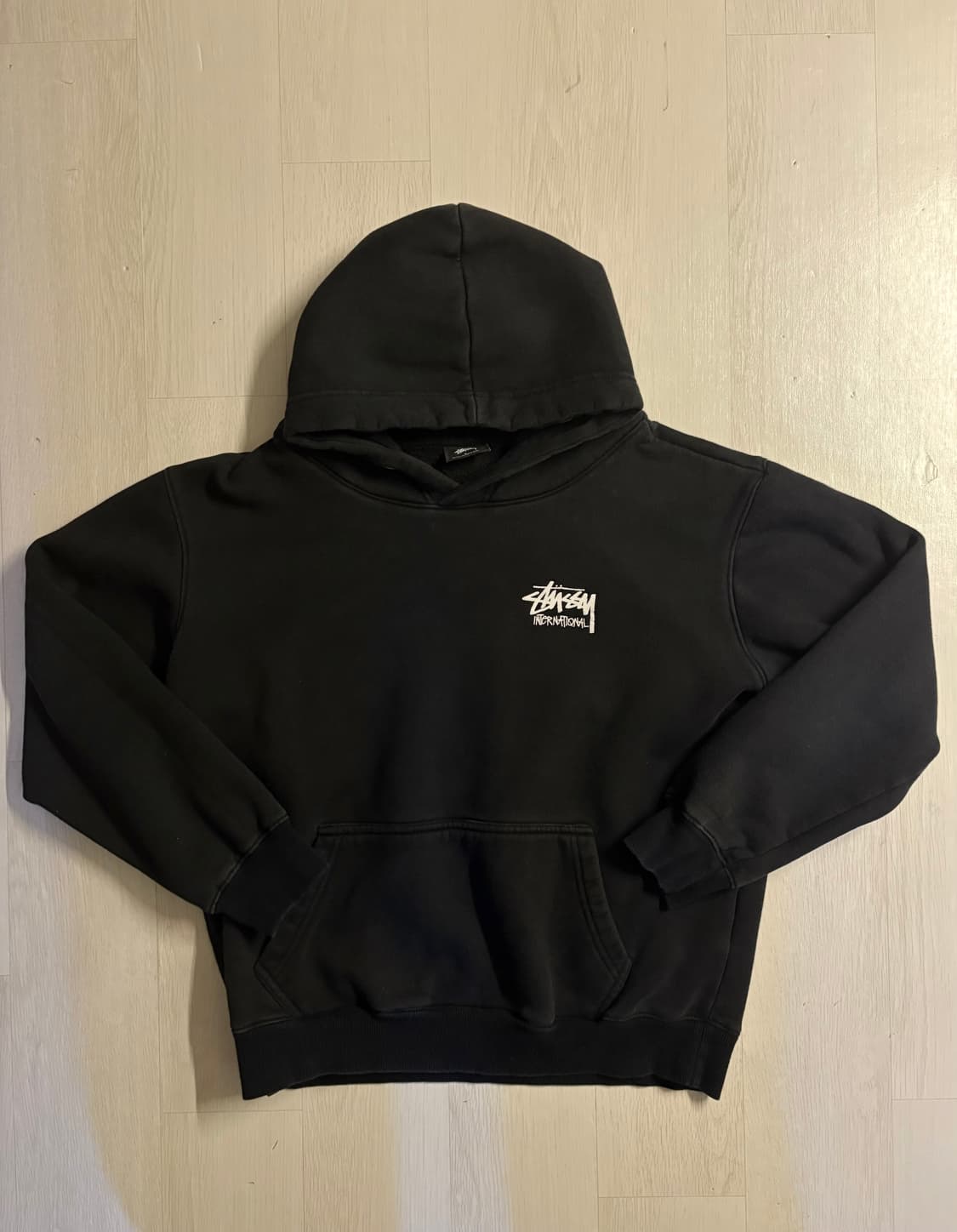Stüssy International 로고 후드 상품이미지1