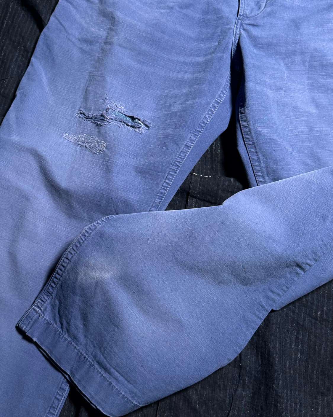 폴로 랄프로렌 클래식 핏 디스트레스드 캔버스 팬츠 29 상품이미지4