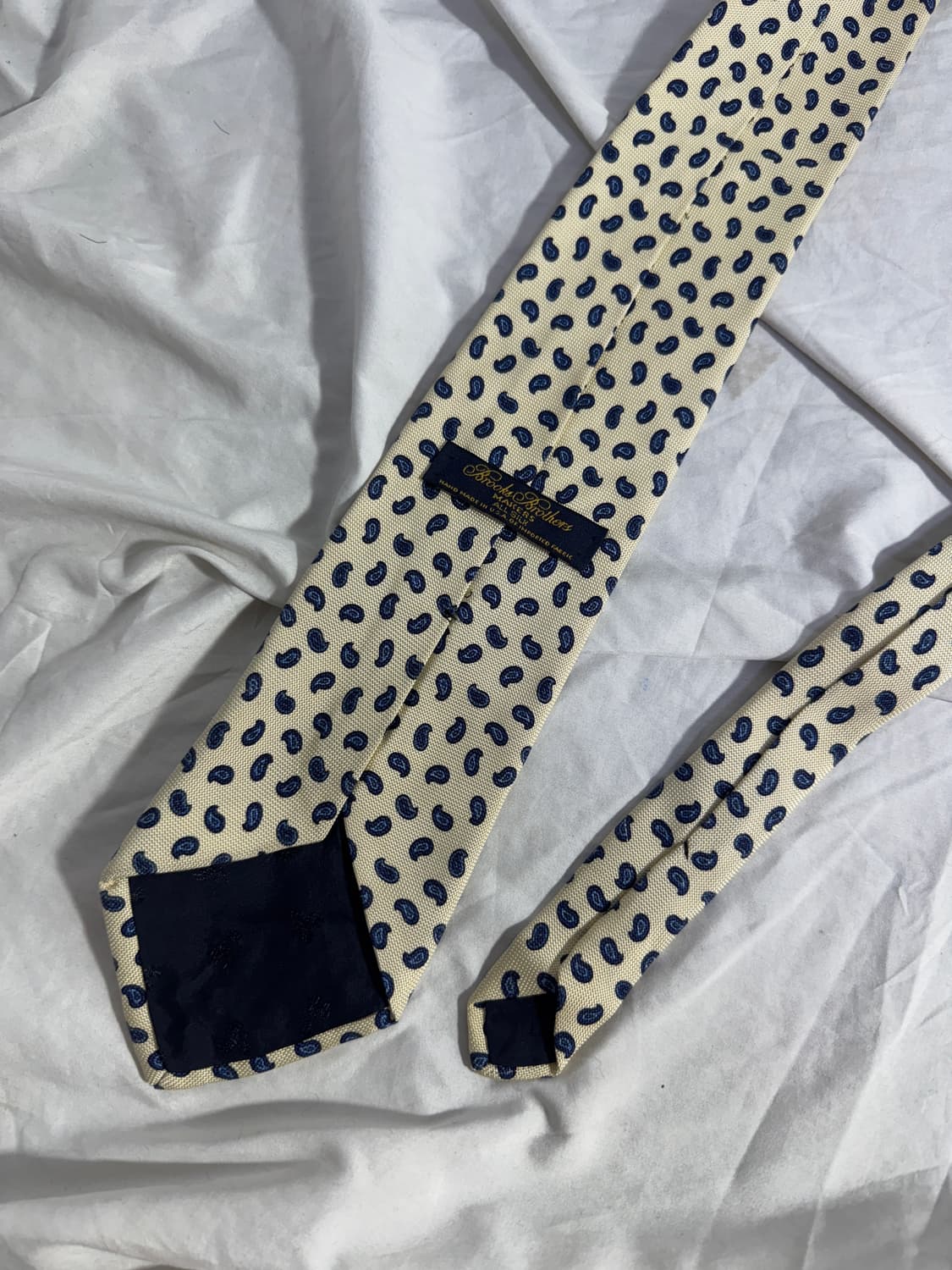 Usa 브룩스 브라더스 페이즐리 넥타이 상품이미지3