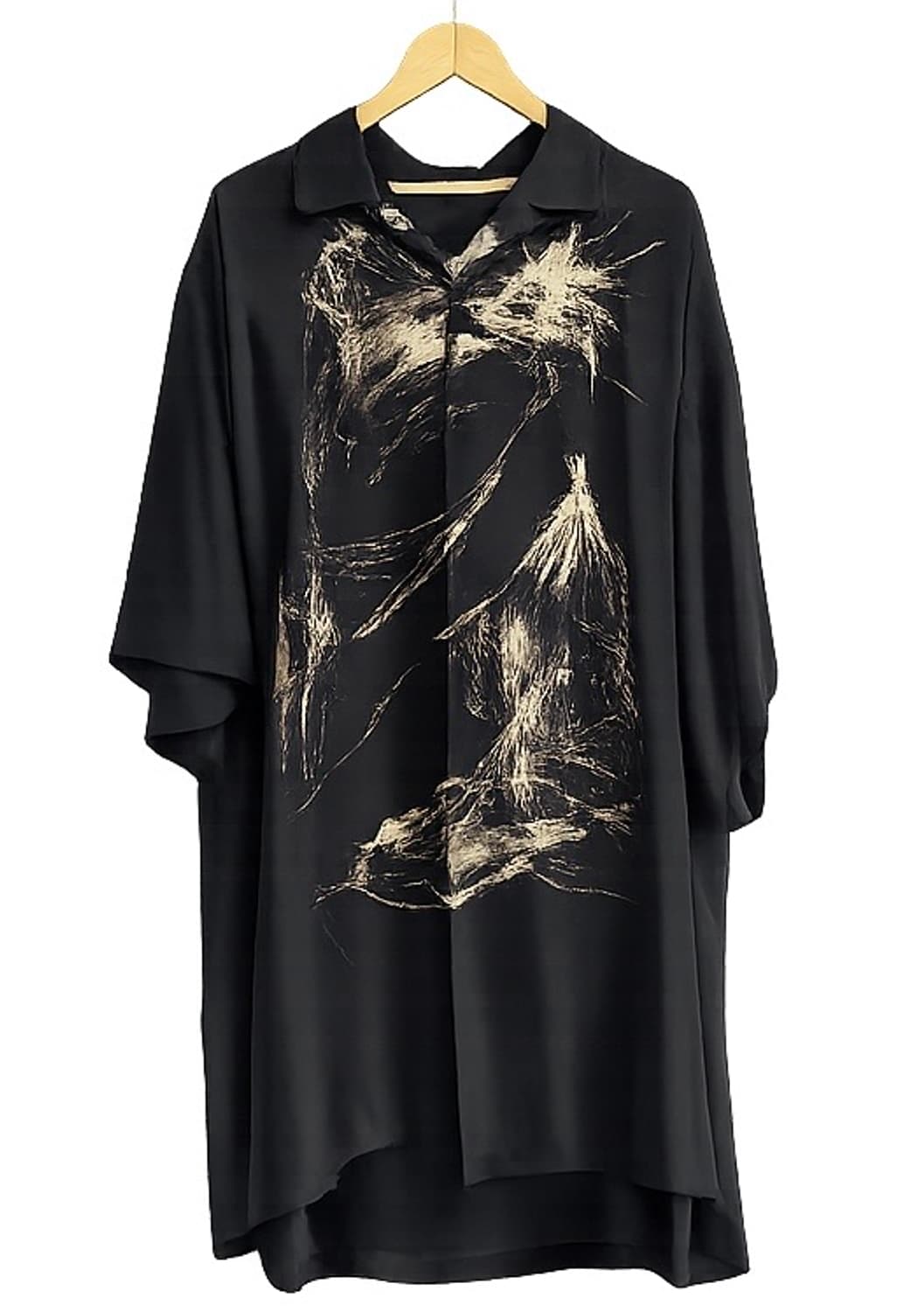 Yohji Yamamoto pour Homme 실크 셔츠 상품이미지1