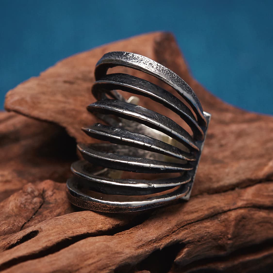 21호 네이티브 아메리칸 실버 링 상품이미지1