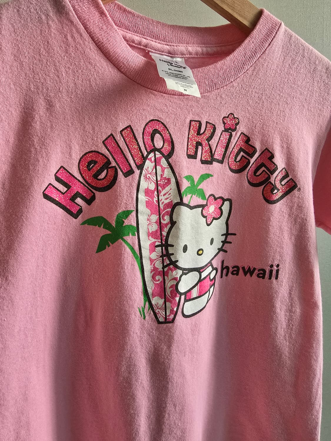 Hello Kitty 하와이 티셔츠 (M) 상품이미지2