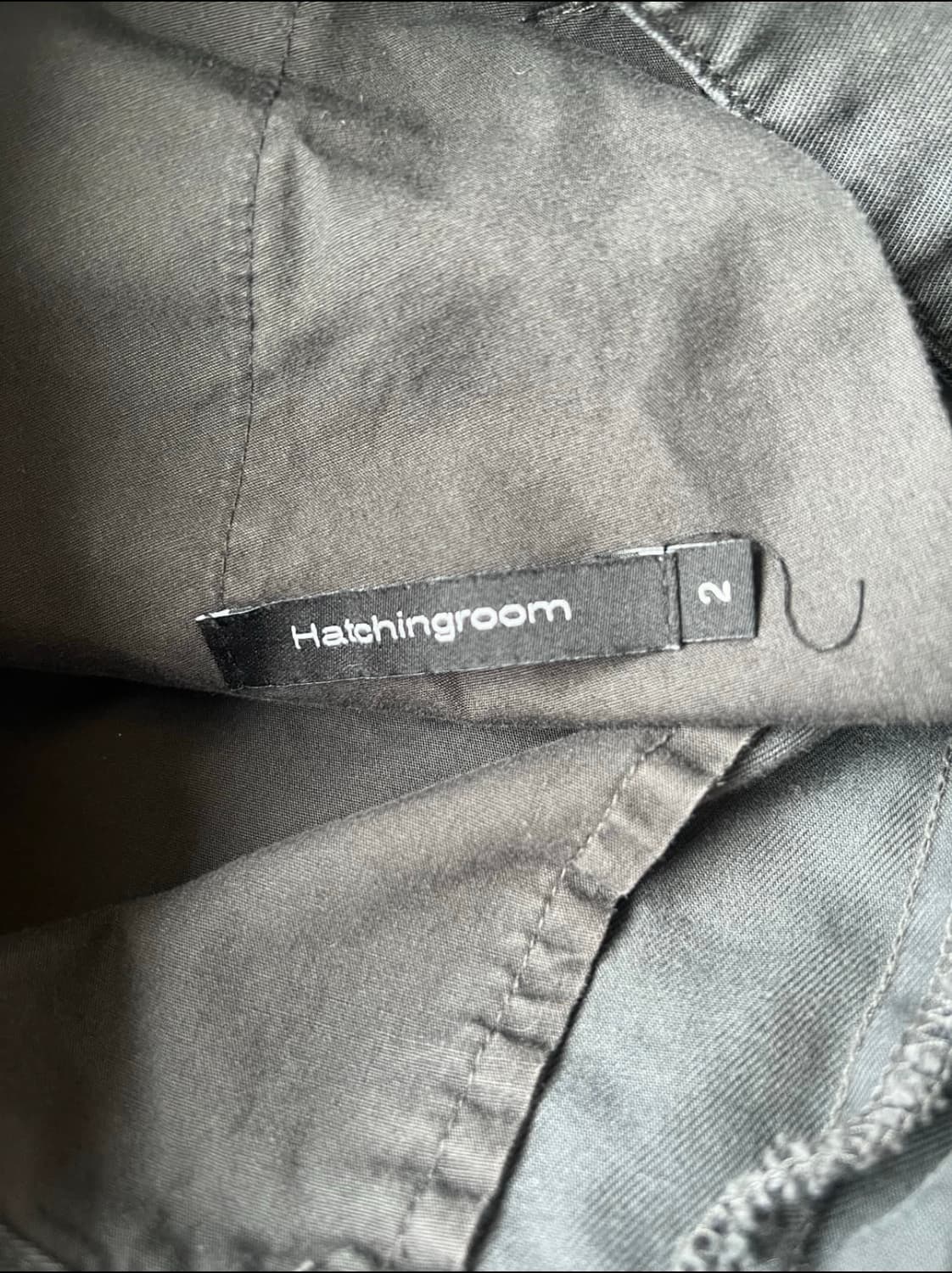 해칭룸 VTG Deep Pleats Trousers Charcoal 상품이미지4