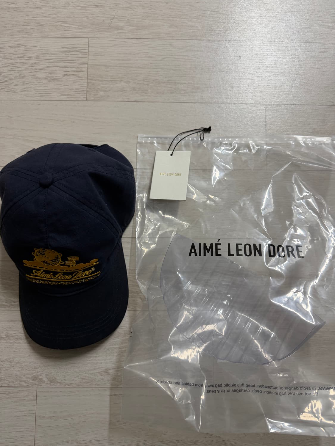 에임레온도르 볼캡 네이비 상품이미지3