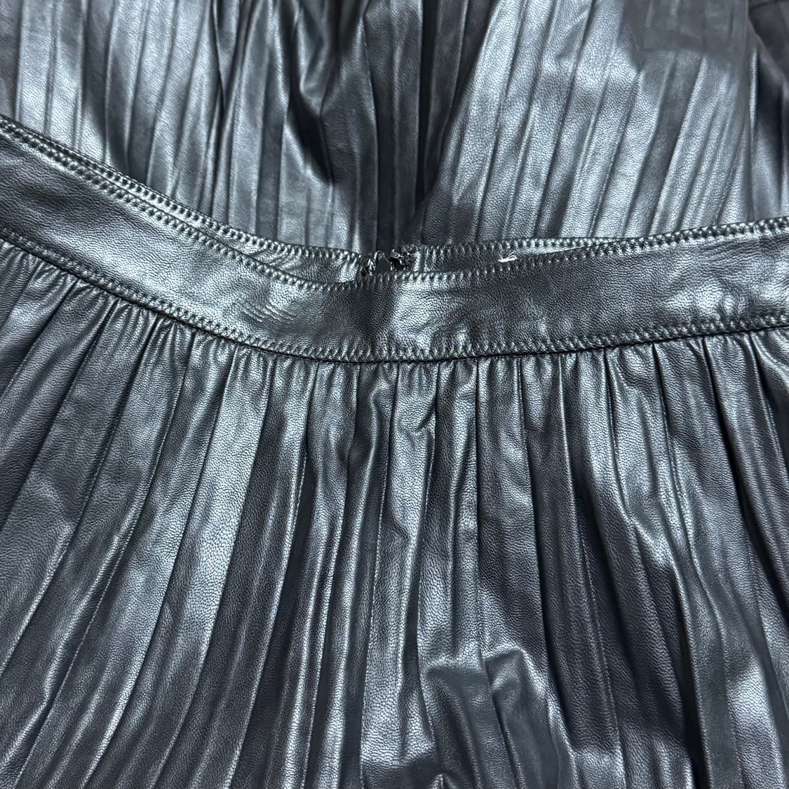 오브제 스터드 플리츠 스커트 상품이미지3