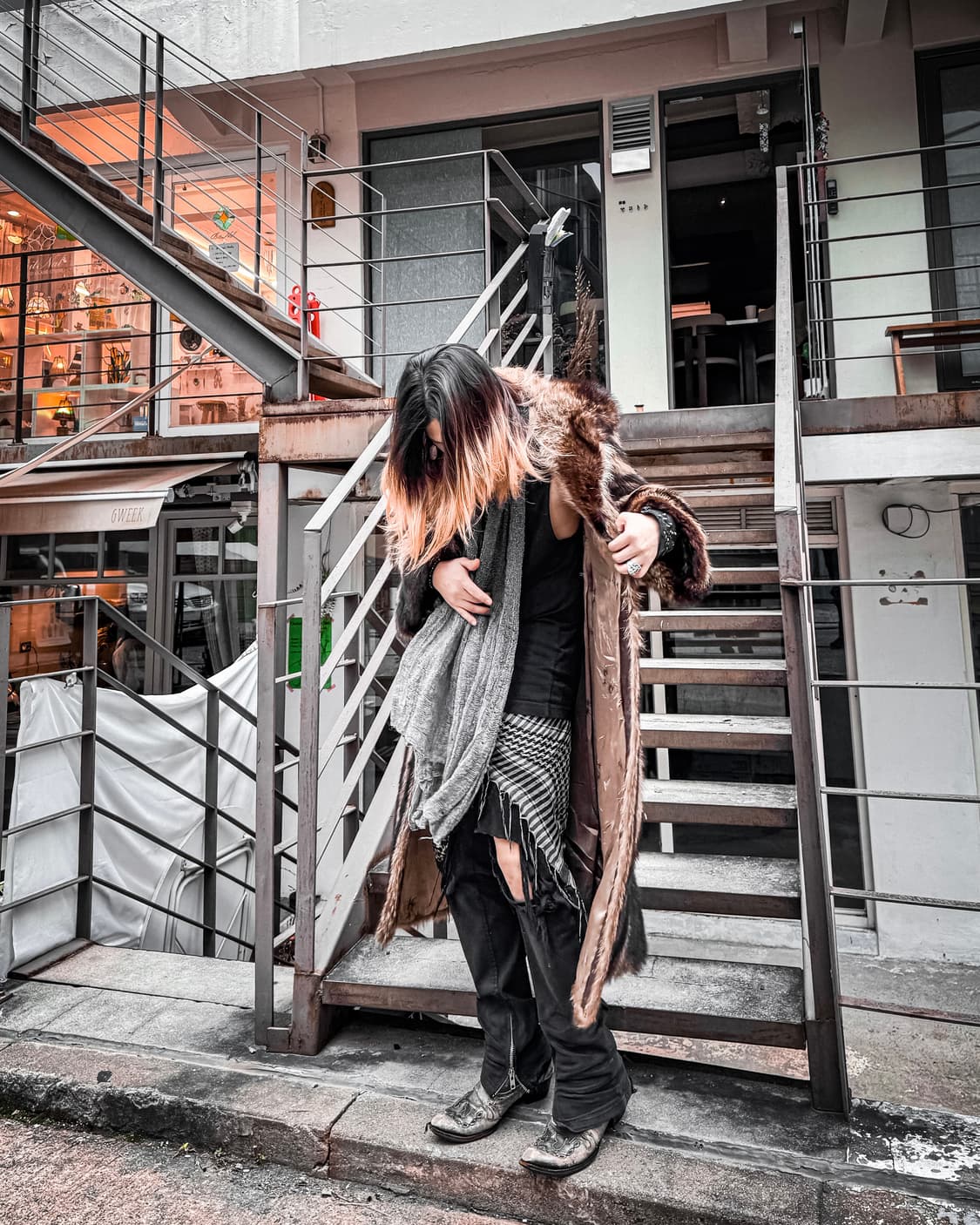 Real Mink Long Coat  리얼 밍크퍼 코트 상품이미지2