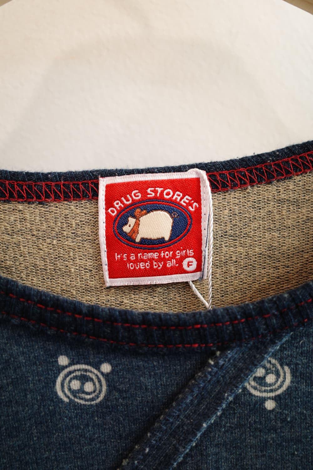 DRUG STORES 패치워크 롱슬리브 상품이미지3