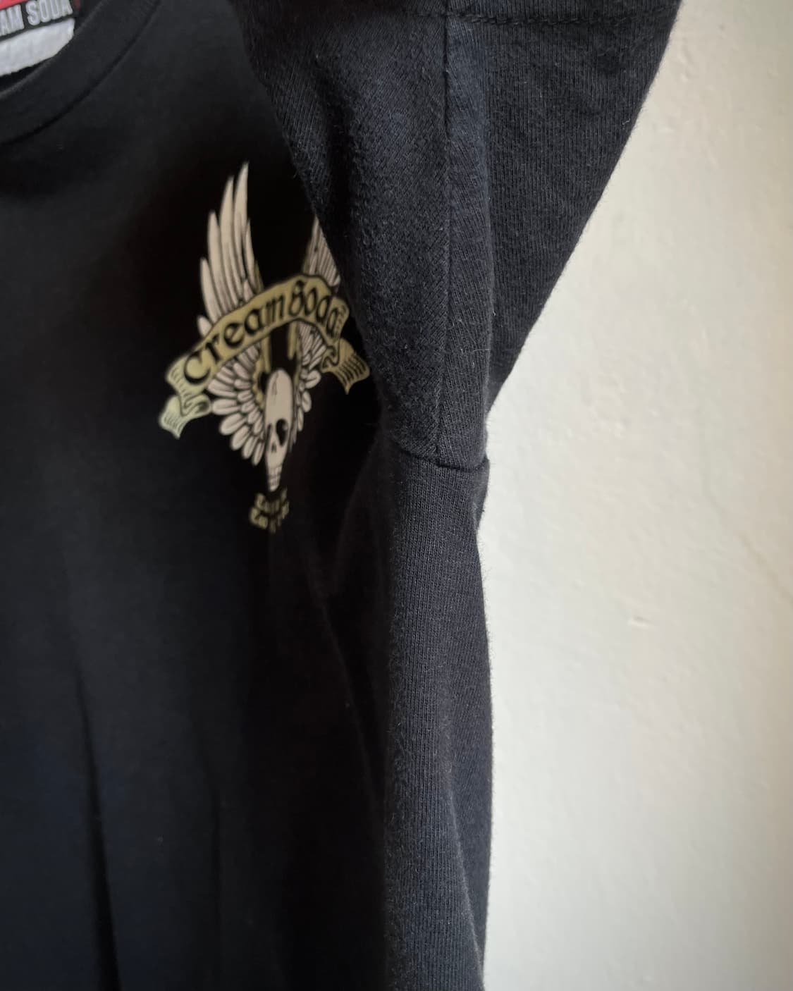 CREAM SODA Vintage Wings Skull T-Shirt 상품이미지8