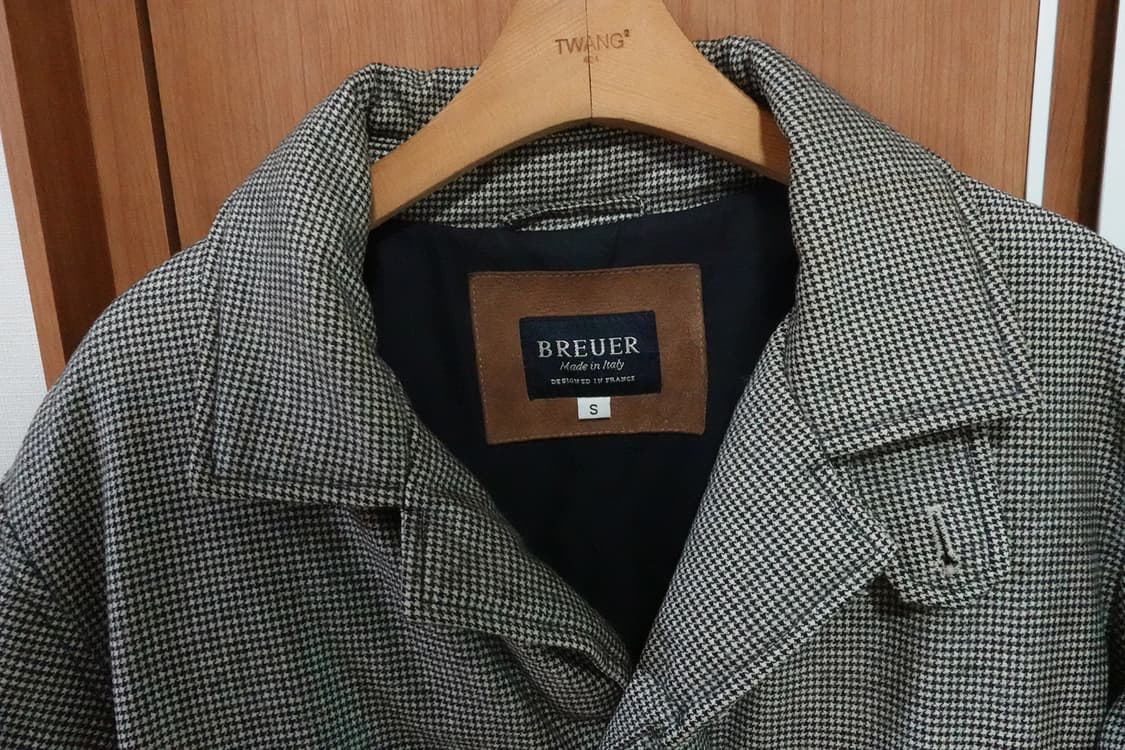 Breuer 브로이어 & Loro Piana 로로피아나 구스다운 반코트 상품이미지5