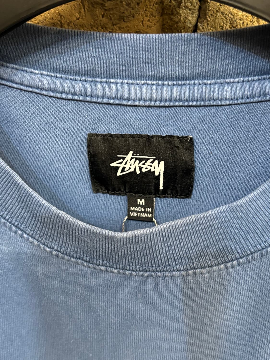 스투시 오버다이드 스탁 로고 티셔츠 상품이미지5