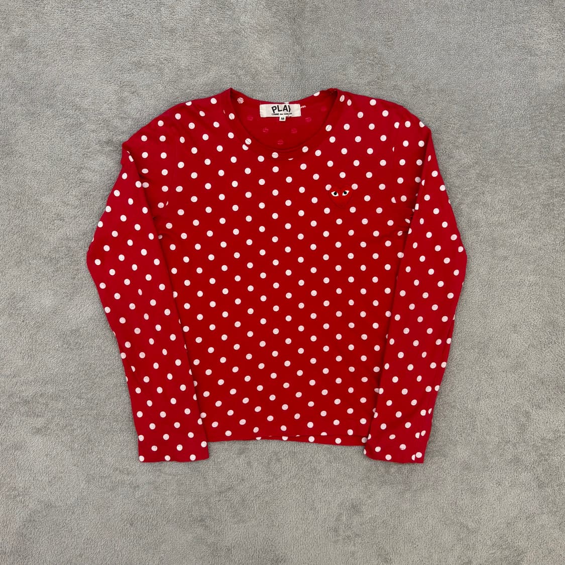 꼼데가르송 폴카 도트 롱슬리브 상품이미지2