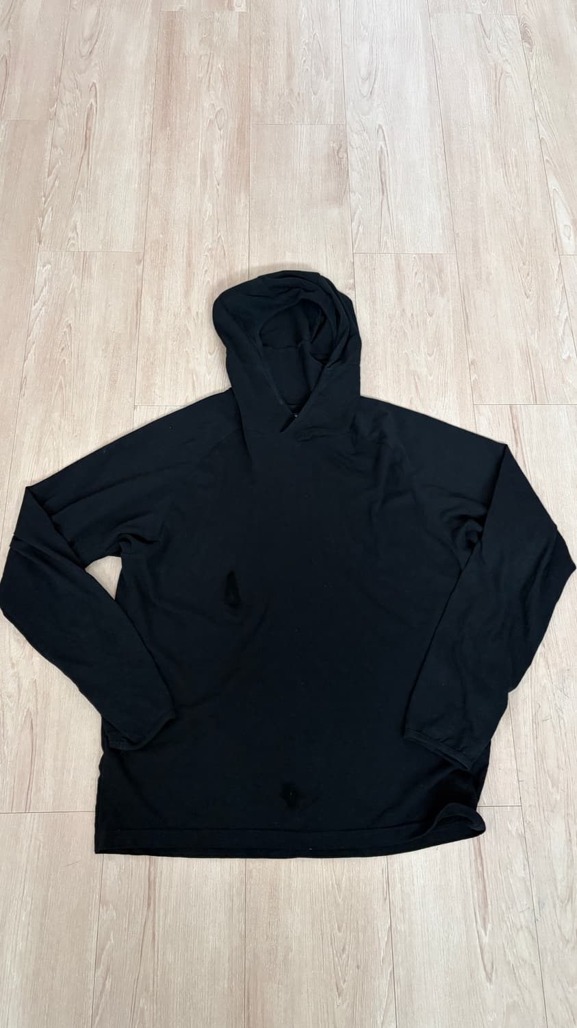 해칭룸 base hoodie black 상품이미지2