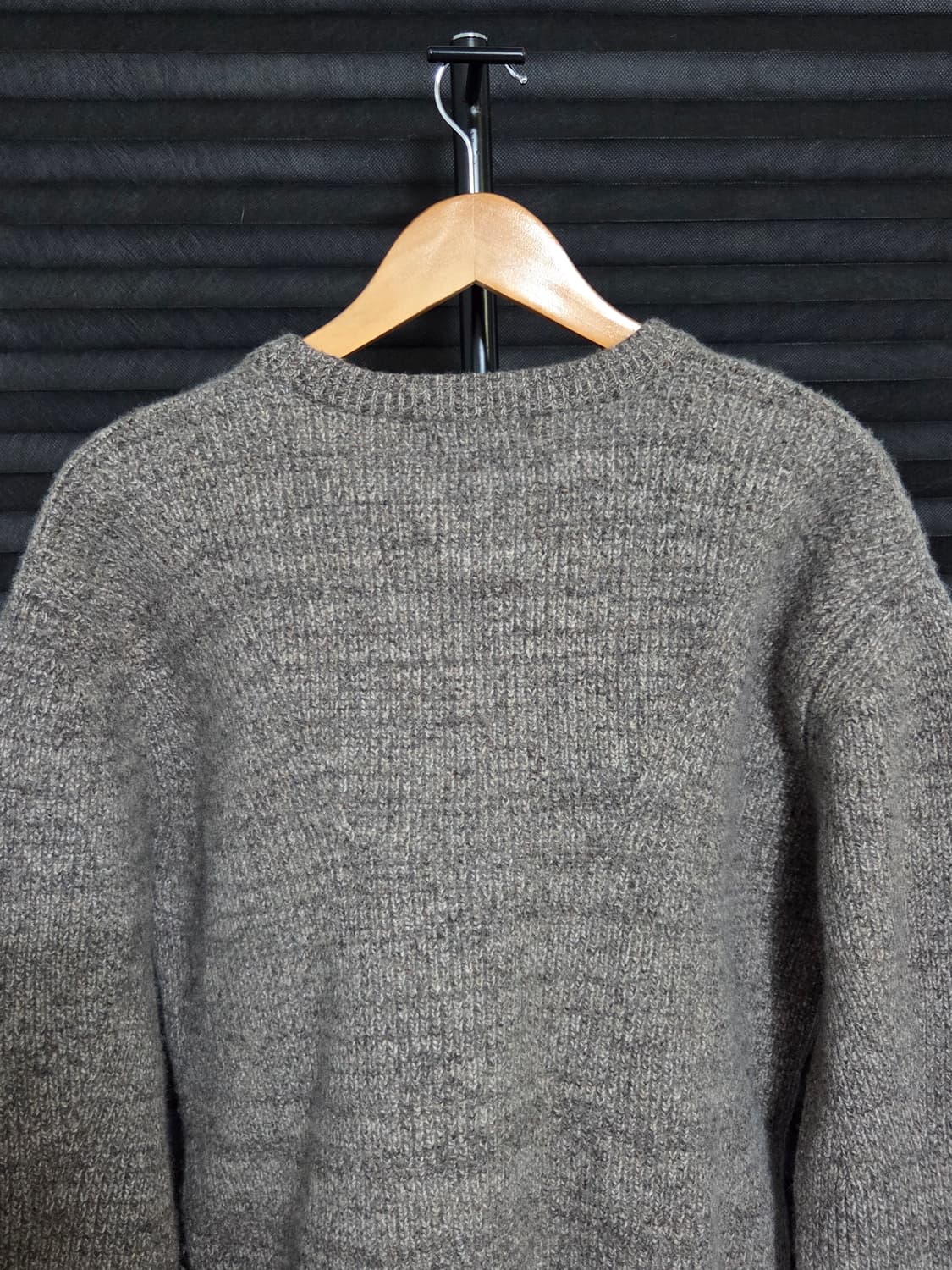 [COOR] 캐시팝 트위드 크루넥 니트 | 00030 상품이미지5