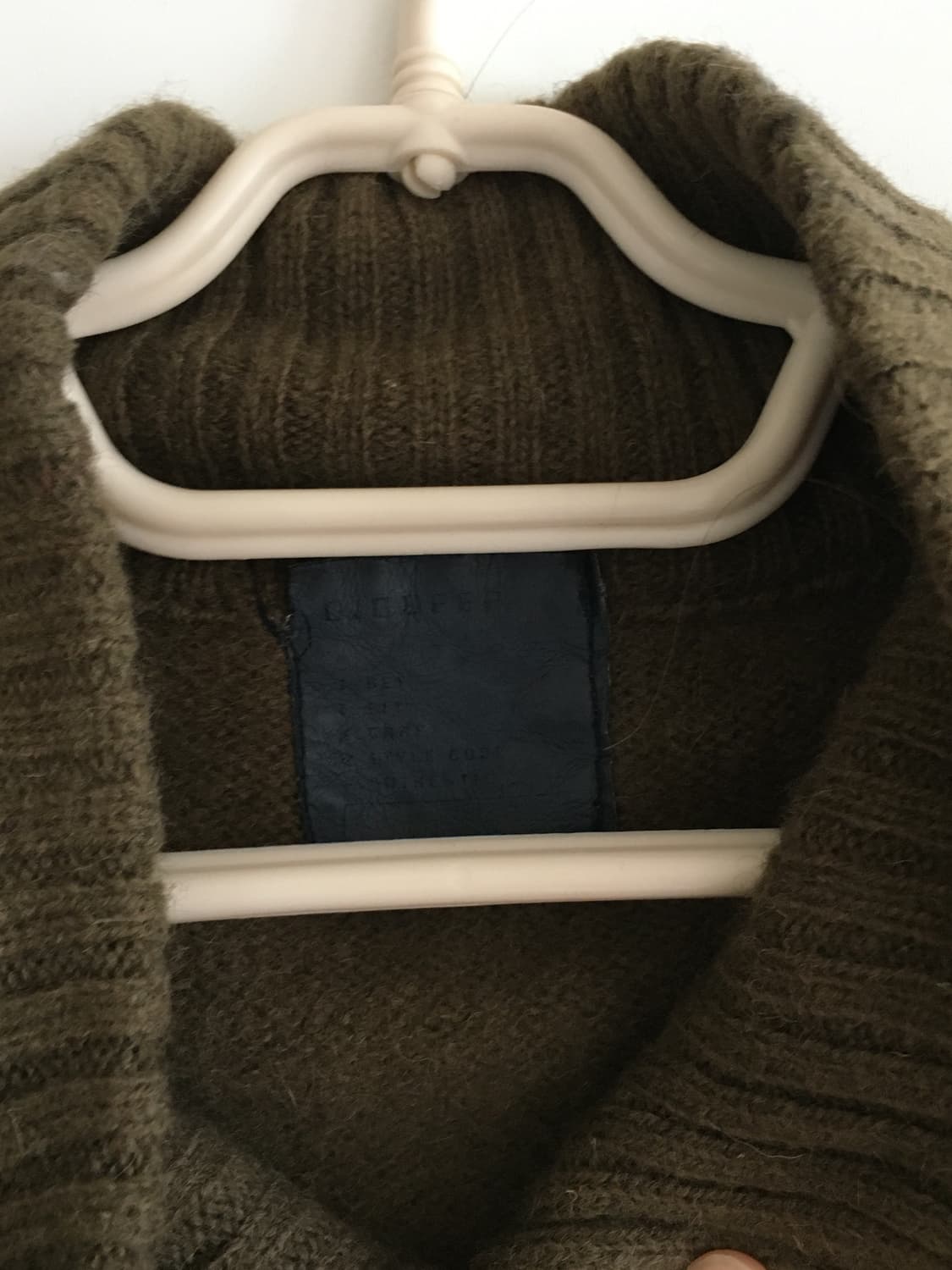 빈티지 니트 집업 상품이미지4