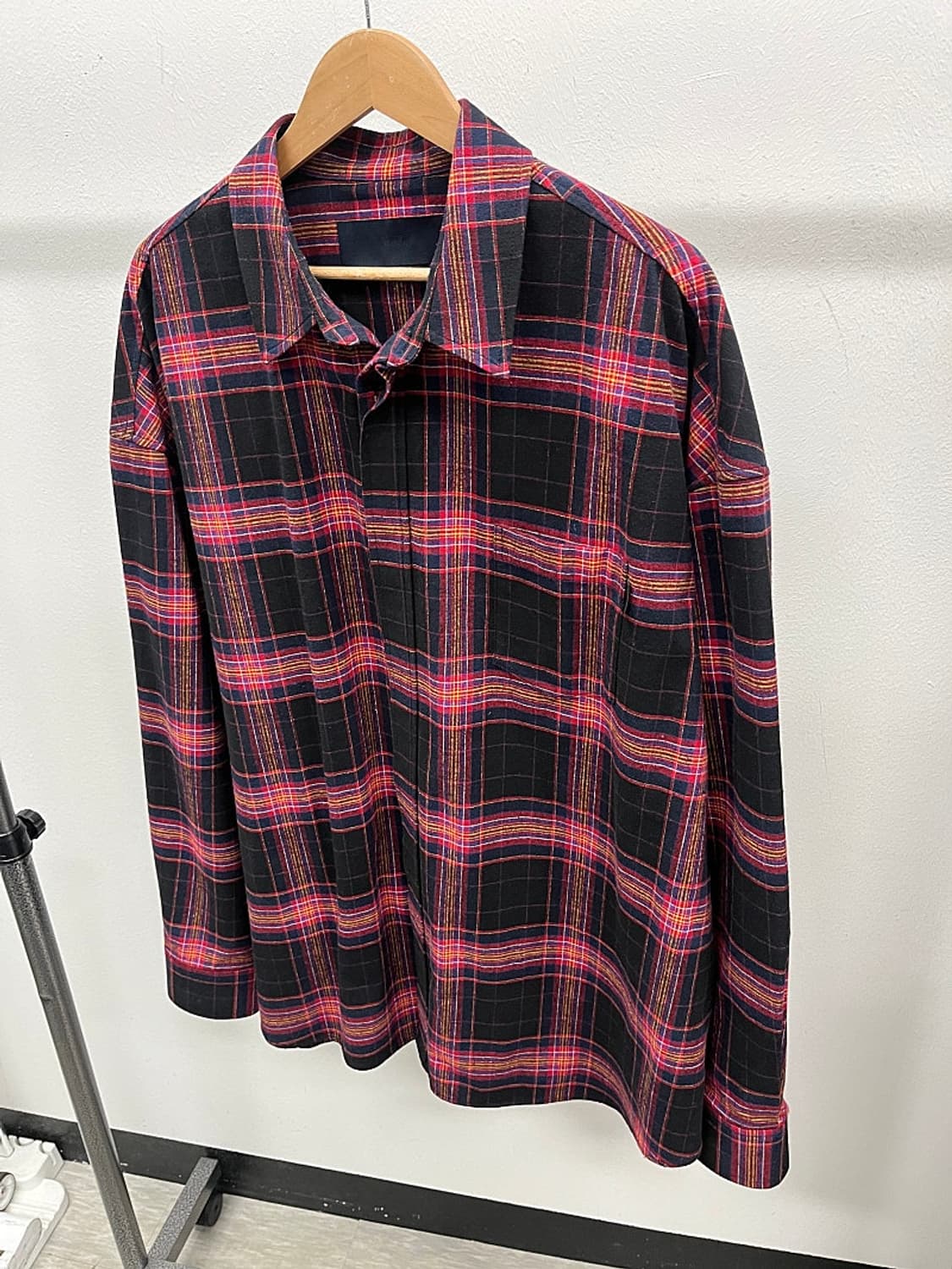 110) 준지 플란넬 오버셔츠  상품이미지1