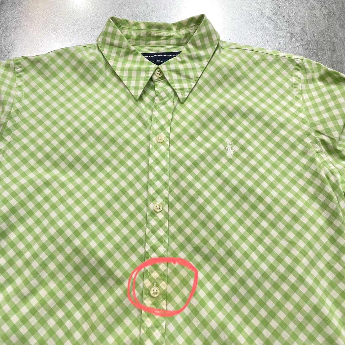 (12) 랄프로렌 스포츠 체크 셔츠 슬림핏 상품이미지6