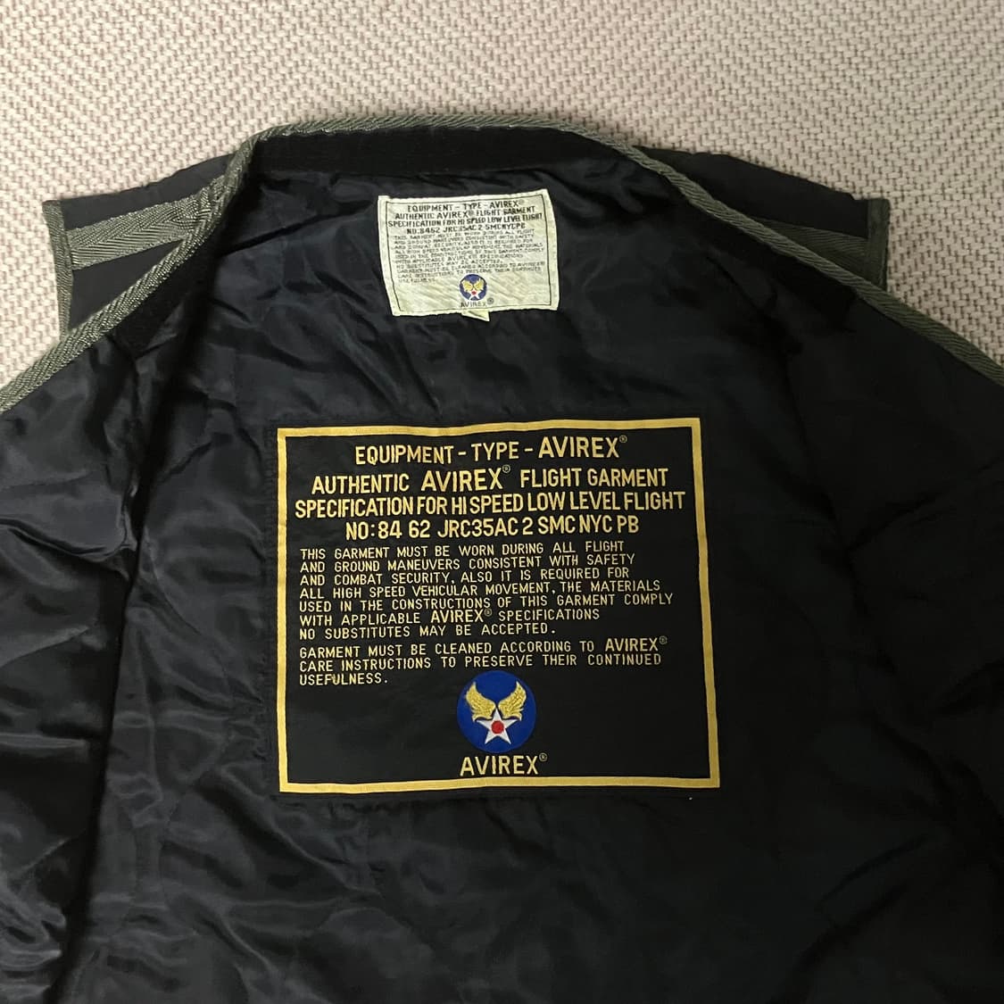 아비렉스 집업 조끼 베스트  L 상품이미지4