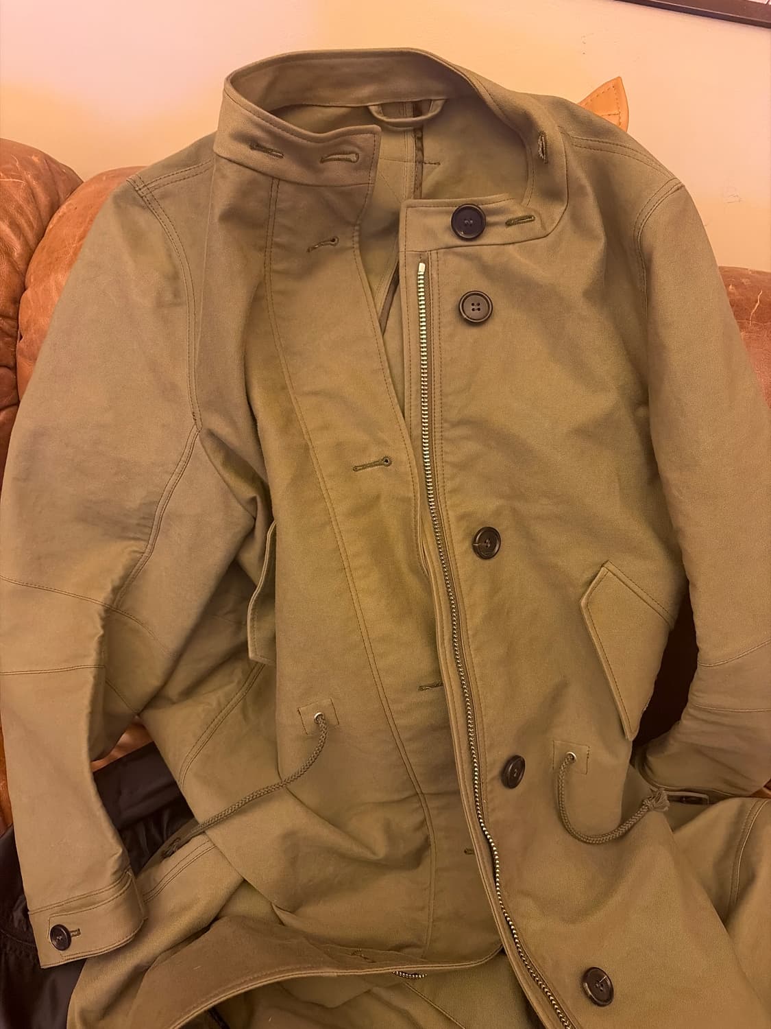 프라다 롱 후드 야상 상품이미지6