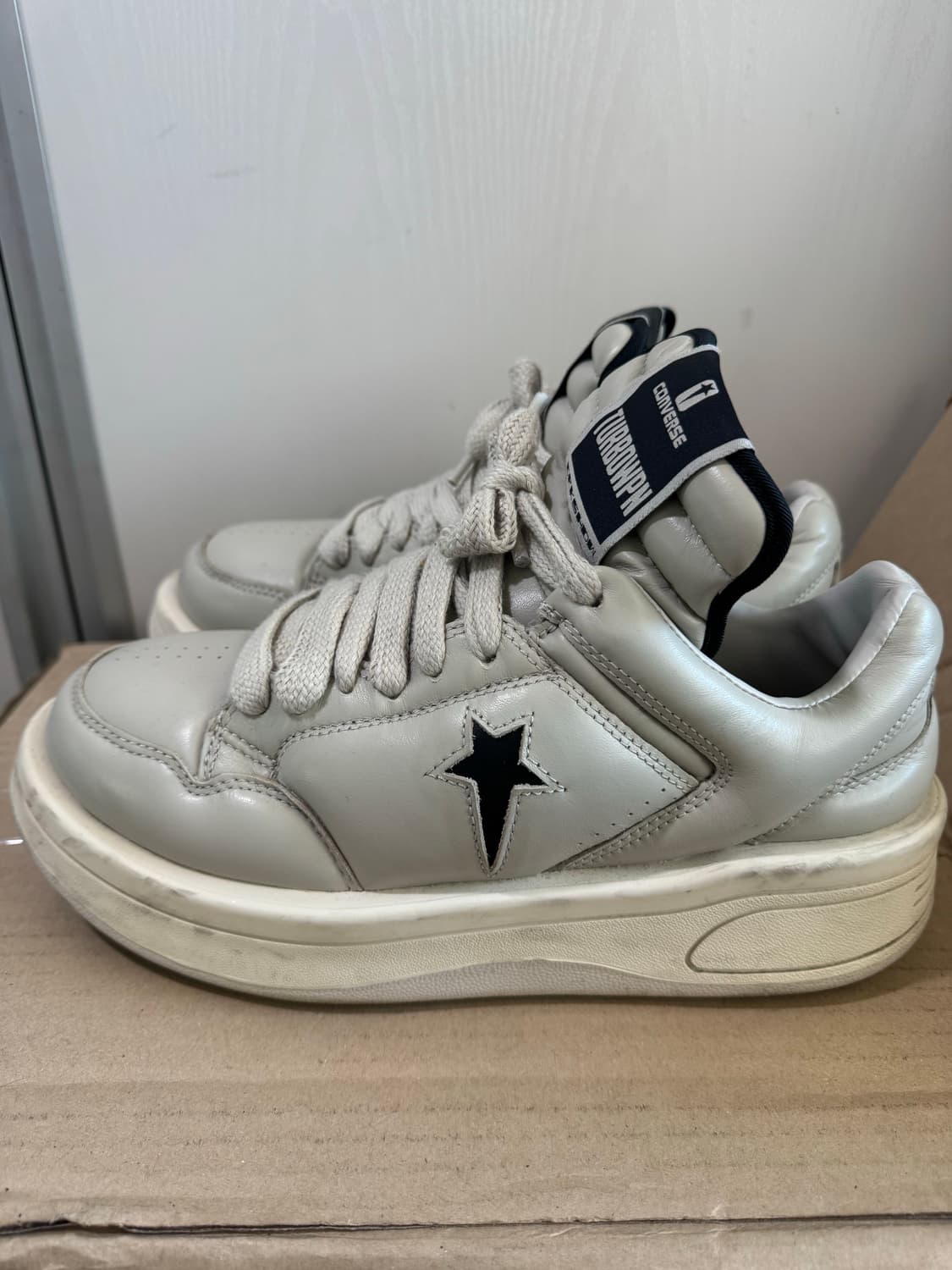 280) 릭오웬스 컨버스 터보웨폰 로우 펠리칸 상품이미지1