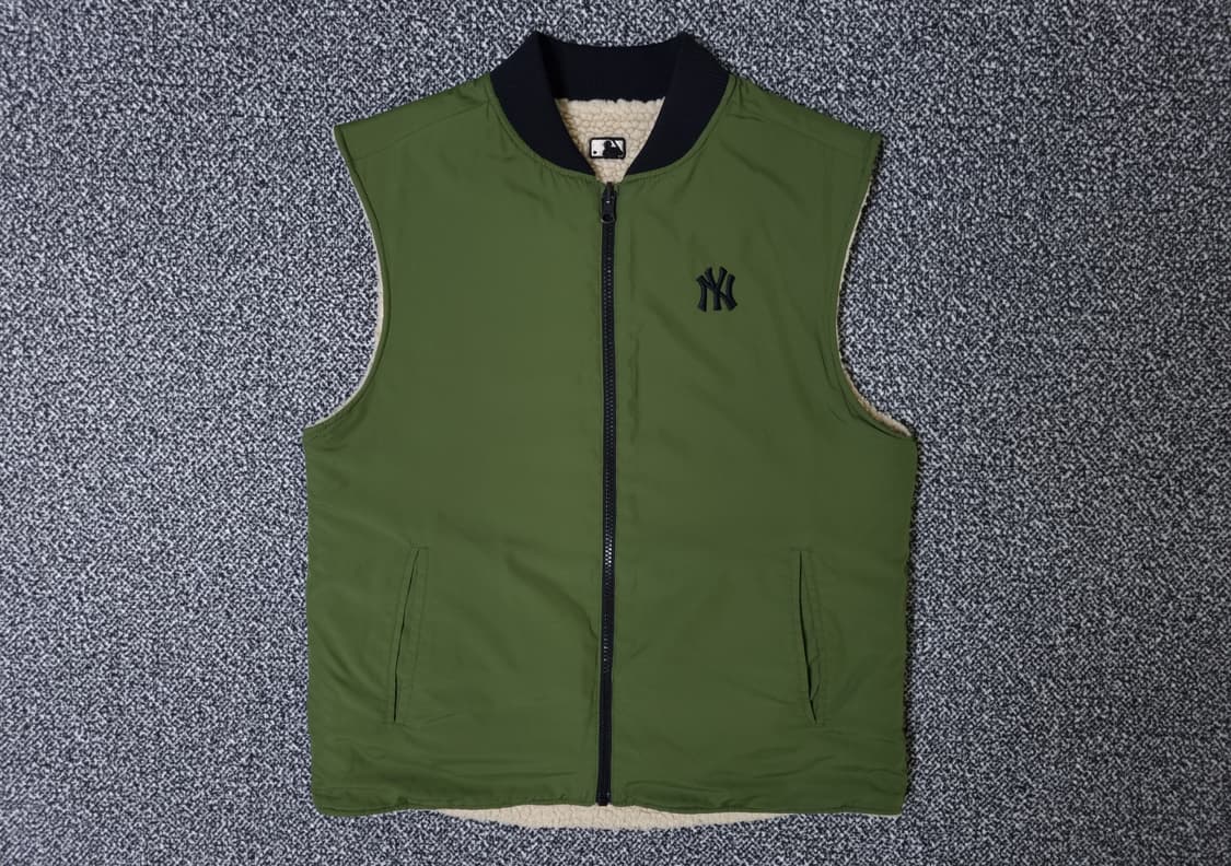 [무료배송][155]MLB 키즈 리버시블 양털 조끼 상품이미지6