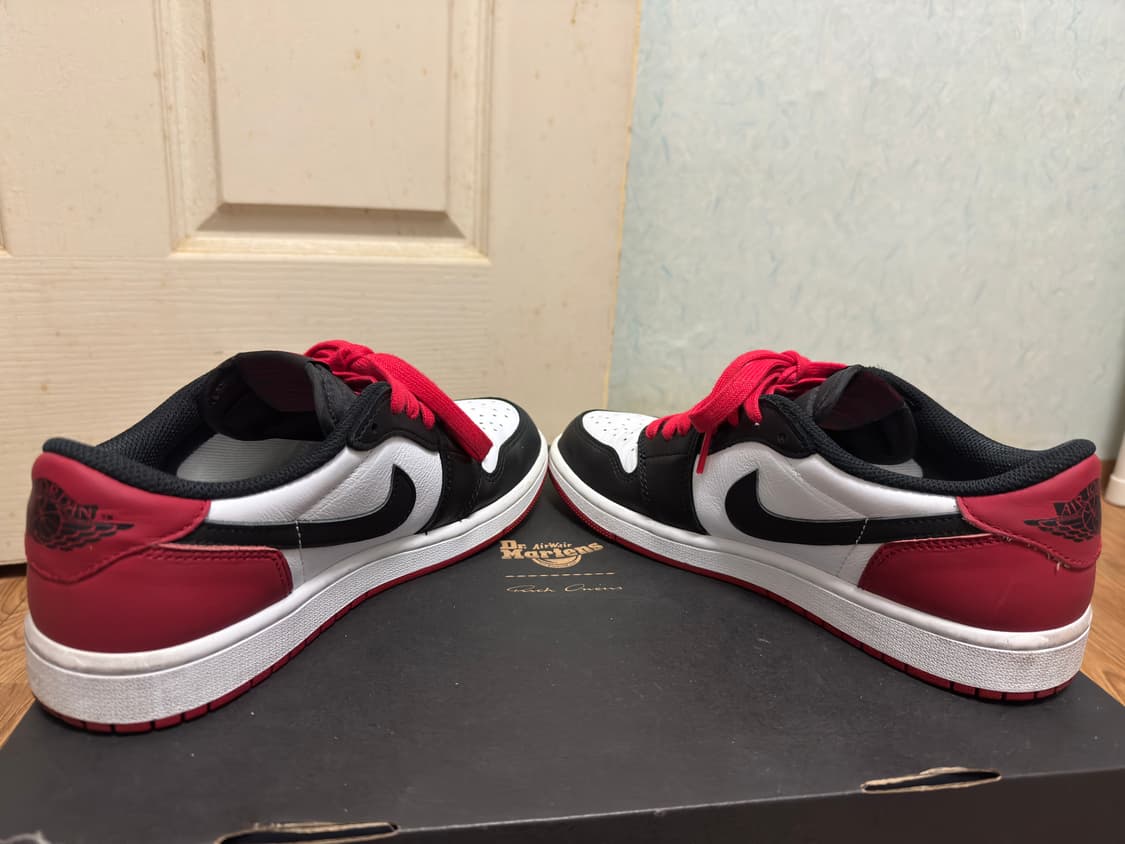 급처)조던1 레트로 로우 OG 블랙토 260 상품이미지3