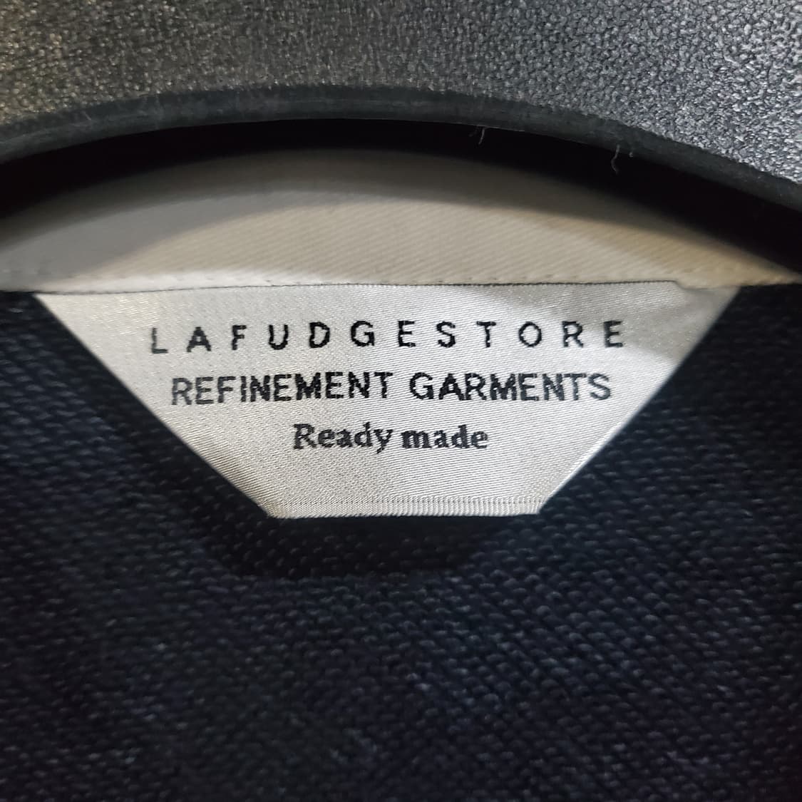 라퍼지스토어 헤비 코튼 오버 럭비 카라 맨투맨 상품이미지5