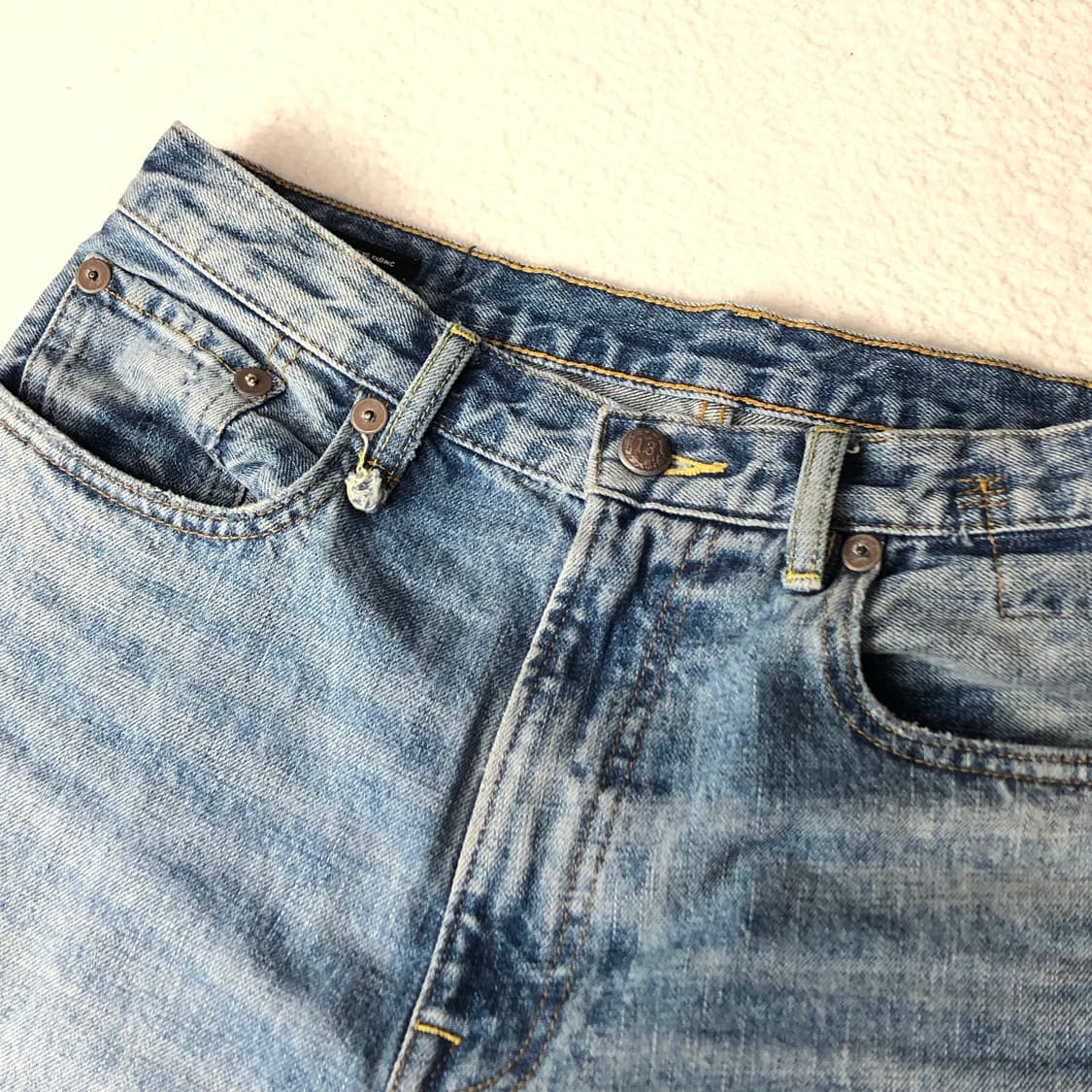 R13 D'ARCY LOOSE JEANS, LENA BLUE 상품이미지4