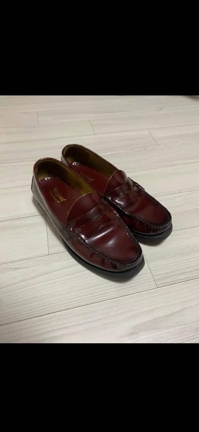 GHbass 바스위준 버건디 로퍼 255-260사이즈 (페니더비슈즈 상품이미지2