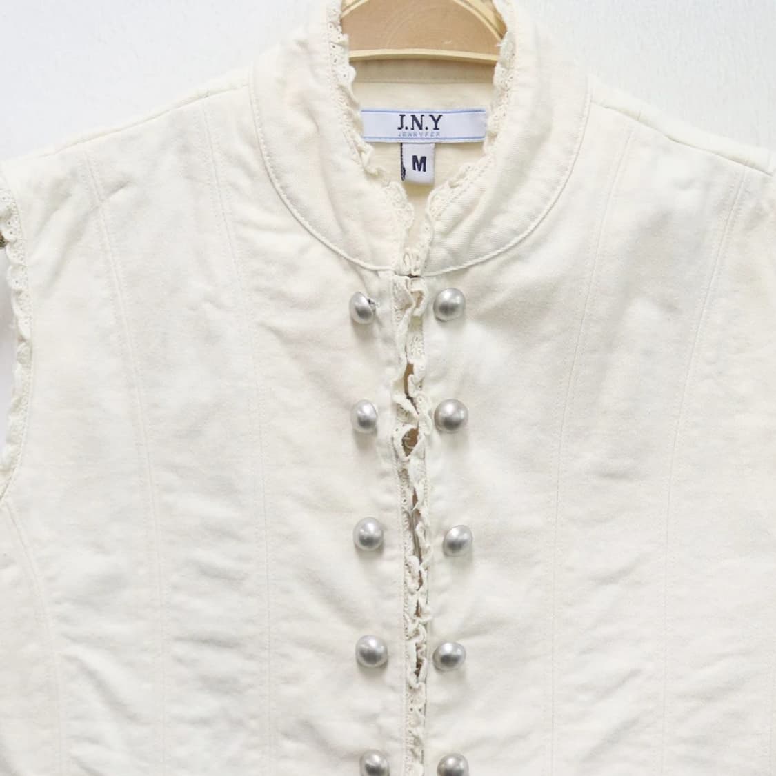 JENNYFER 레이스 디테일 베스트 59231 상품이미지3