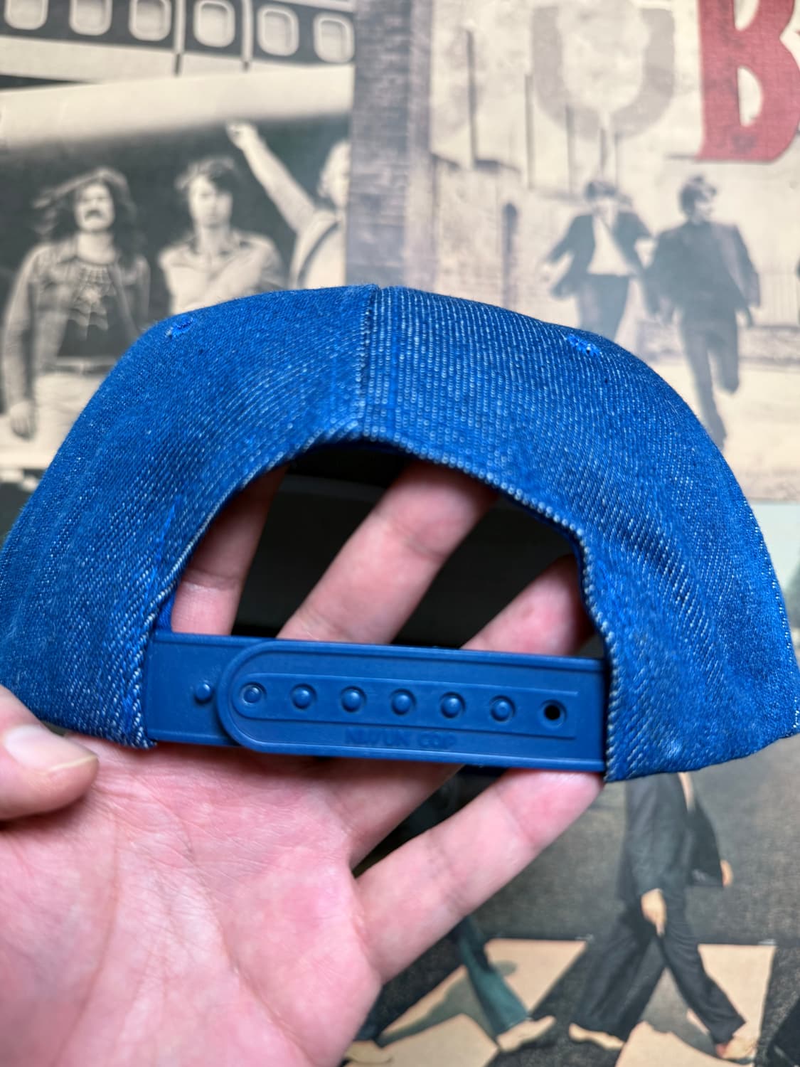 AVISTON LUMBER COMPANY 빈티지 데님 트래커 캡 상품이미지6