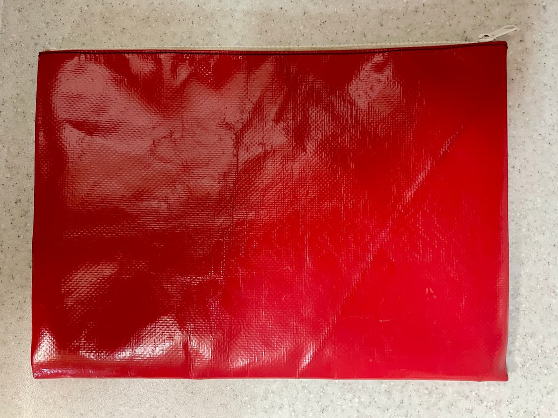 프라이탁 댄 클러치백 파우치 레드 상품이미지3